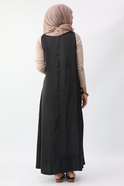 Twist Strap Long Dress