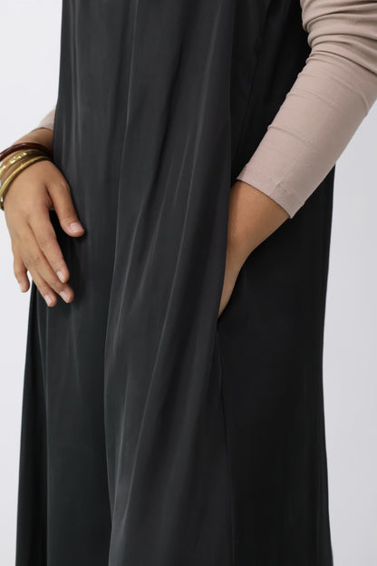 Twist Strap Long Dress