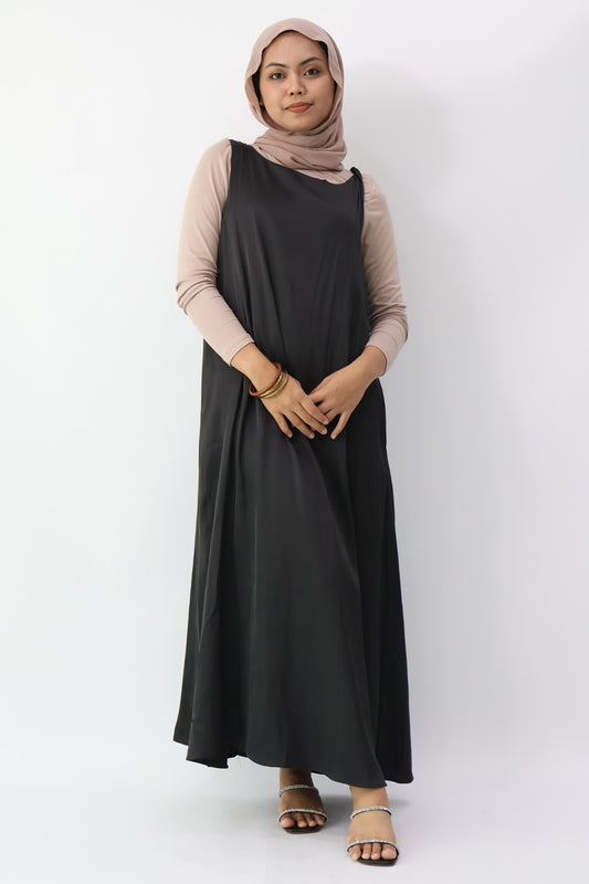 Twist Strap Long Dress