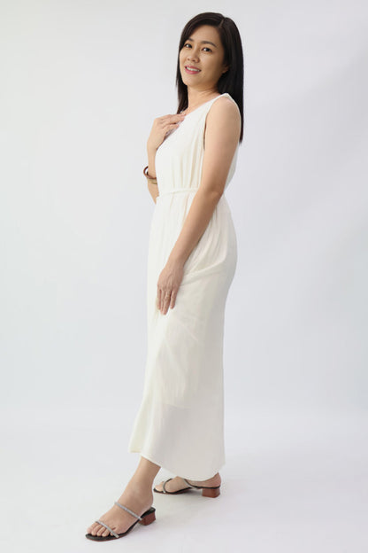 Twist Strap Long Dress