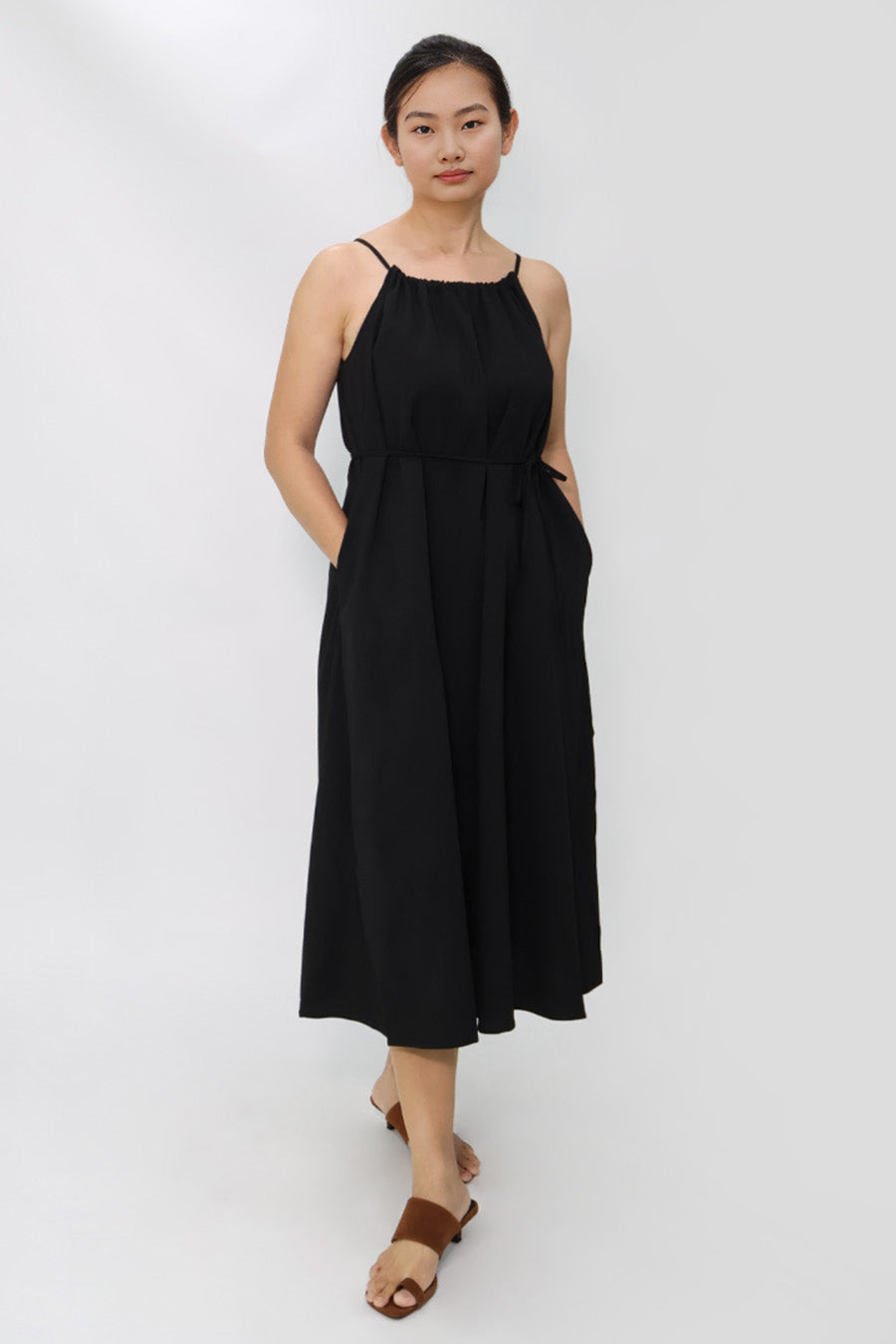 Halter Midi Dress