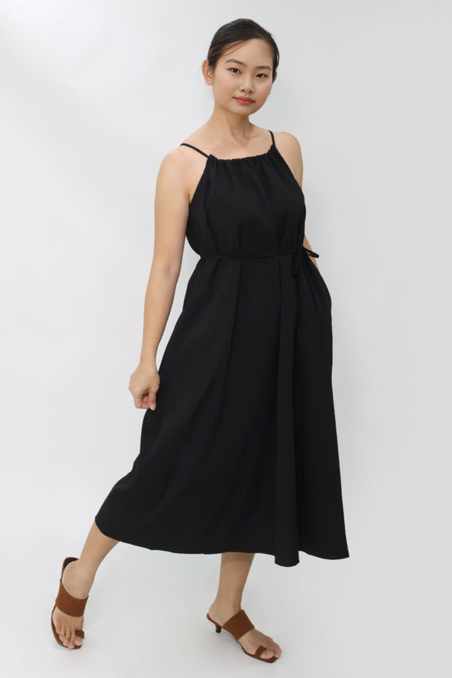 Halter Midi Dress